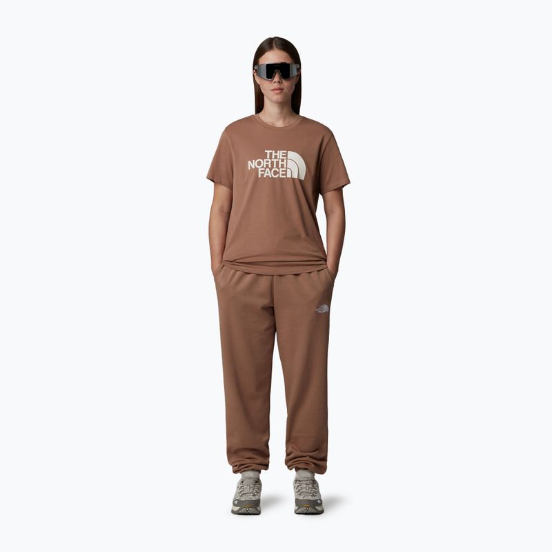 Dámske bežecké tričko The North Face Relaxed Easy Tee latte/white dune 2