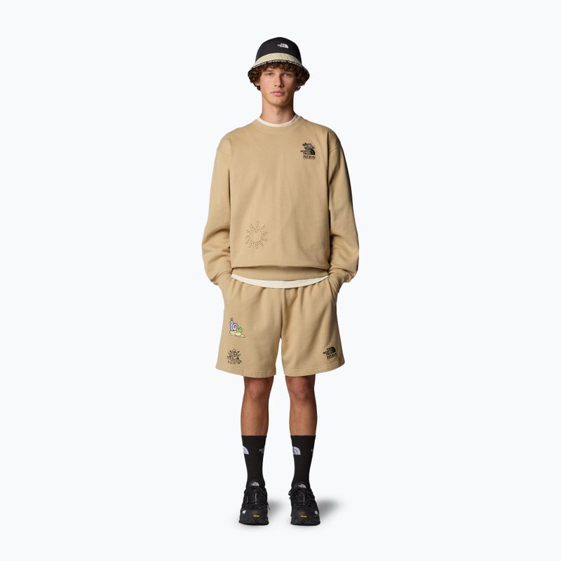 Mikina The North Face Mountain Cleanup Over khaki stone 2