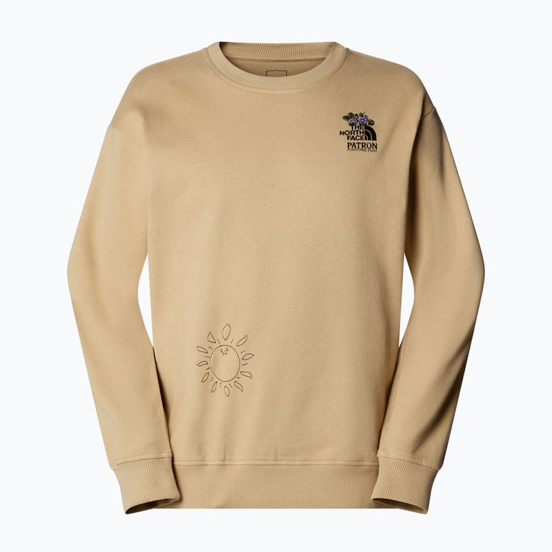 Mikina The North Face Mountain Cleanup Over khaki stone 4