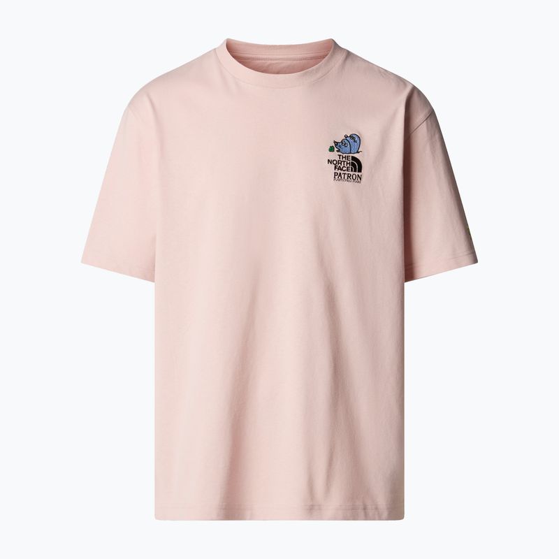 Pánske tričko The North Face Reflective Box Nse Tee pink moss 4
