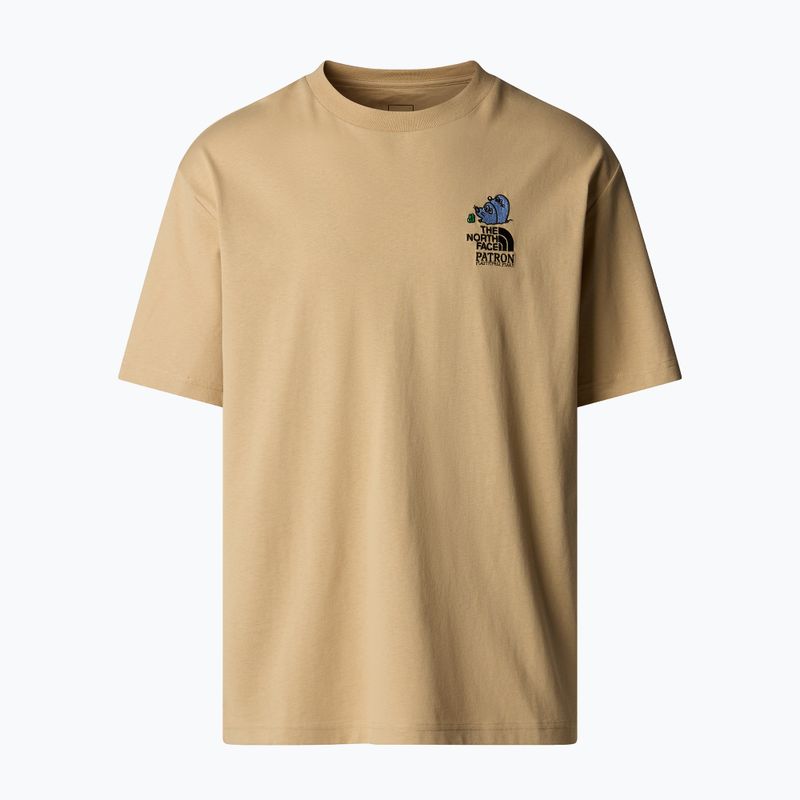 Pánske tričko The North Face Reflective Box Nse Tee khaki stone 4