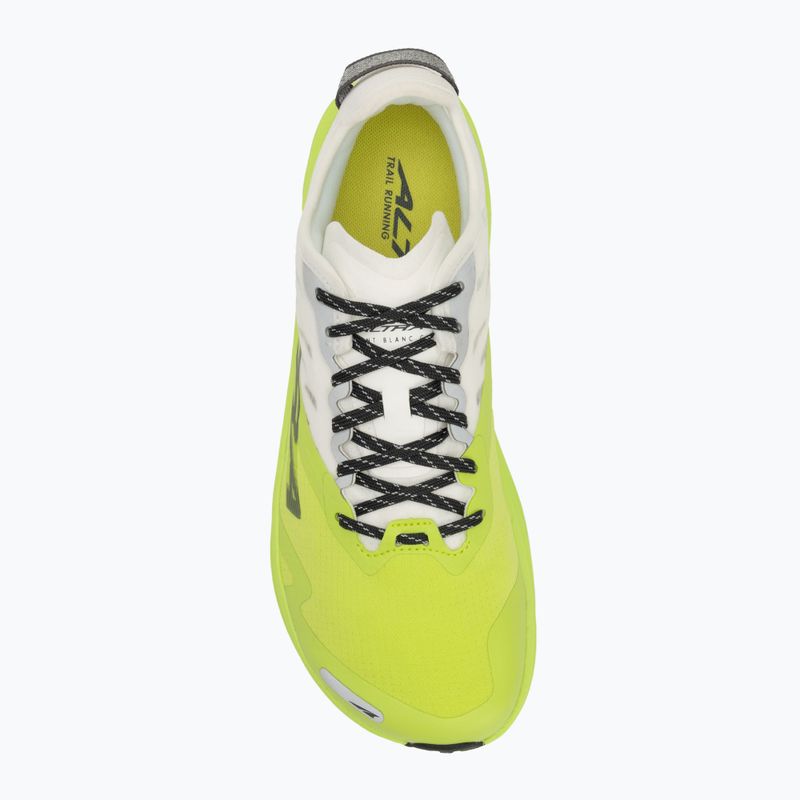Pánske bežecké topánky Altra Mont Blanc Carbon white/lime 5
