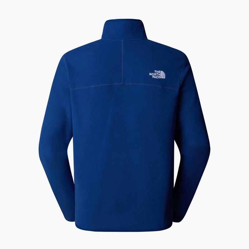 Pánska mikina The North Face 100 Glacier 1/4 Zip estate blue 5