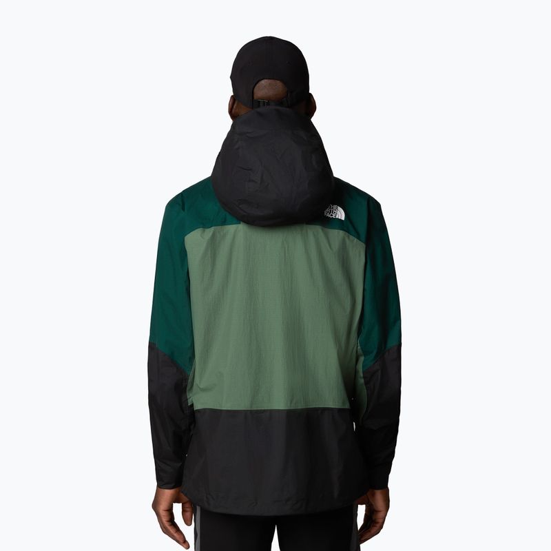 Pánska bunda do dažďa The North Face Signal 2.5L Dryvent duck green/deep nori/tnf black 3
