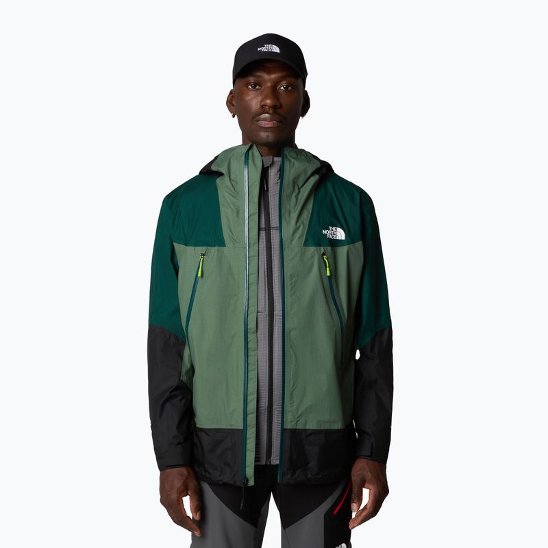 Pánska bunda do dažďa The North Face Signal 2.5L Dryvent duck green/deep nori/tnf black 4