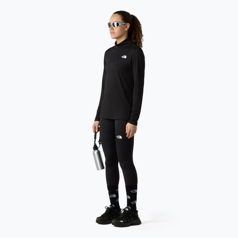 Dámske tričko The North Face Flex 1/4 Zip Slim black 2