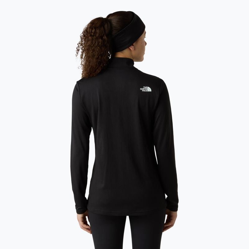 Dámske tričko The North Face Flex 1/4 Zip Slim black 3