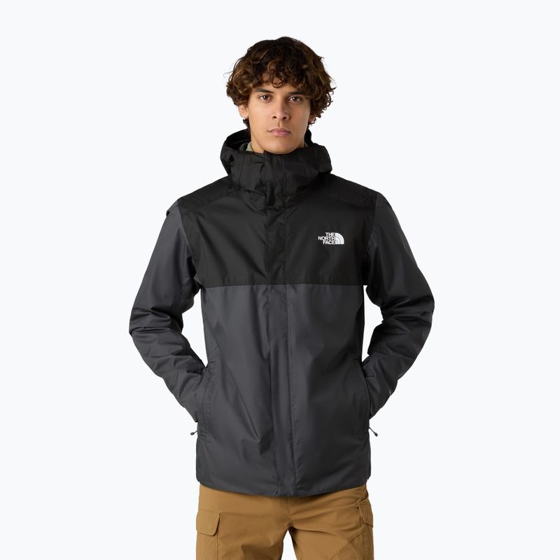 Muška kišna jakna The North Face Quest Zip-In asfaltno siva/crna