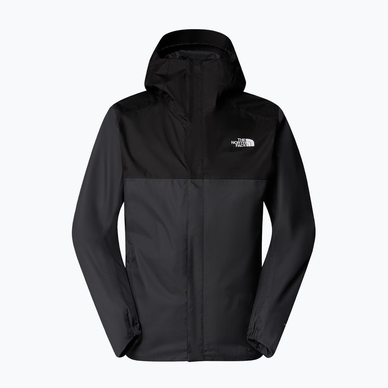 Muška kišna jakna The North Face Quest Zip-In asfaltno siva/crna 5