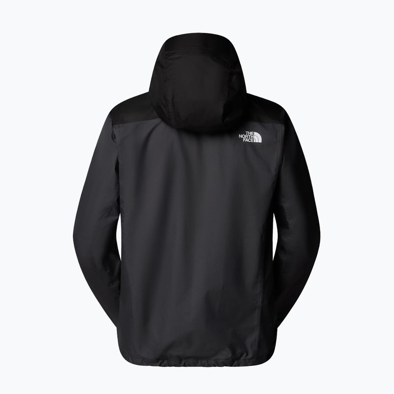Muška kišna jakna The North Face Quest Zip-In asfaltno siva/crna 6