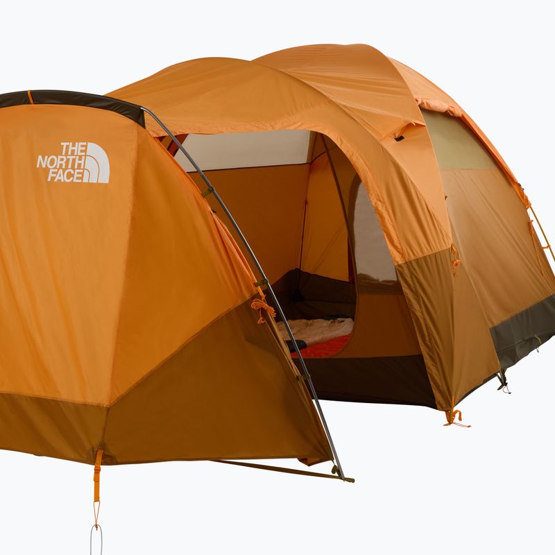 Kempingový stan pre 6 osôb The North Face Wawona 6P light exuberance orange/ timber tan/ 4