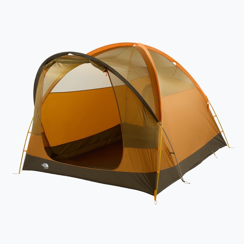 Kempingový stan pre 6 osôb The North Face Wawona 6P light exuberance orange/ timber tan/ 5