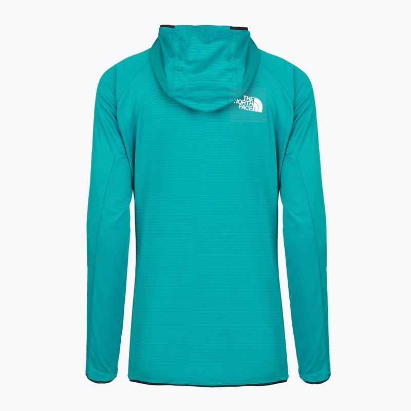 Dámska trekingová mikina The North Face Summit Direct Sun Hoodie deep teal 2