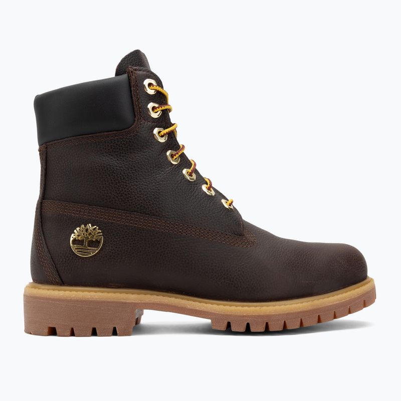 Pánske topánky Timberland Premium 6 Inch Lace Up Waterproof dark brown/full grain/black 2