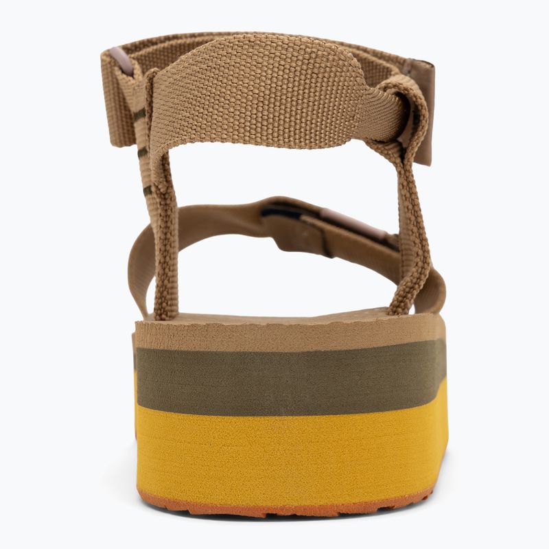 Dámske sandále The North Face Skeena Platform sahara/iron bronze 6