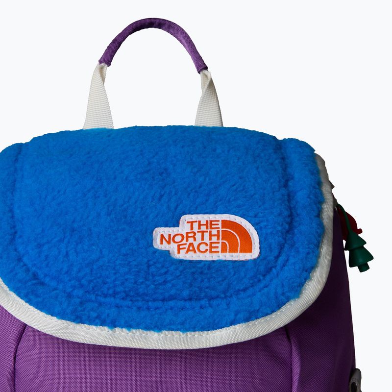 Detský mestský batoh The North Face Mini Explorer 10 l grape/hero blue 3