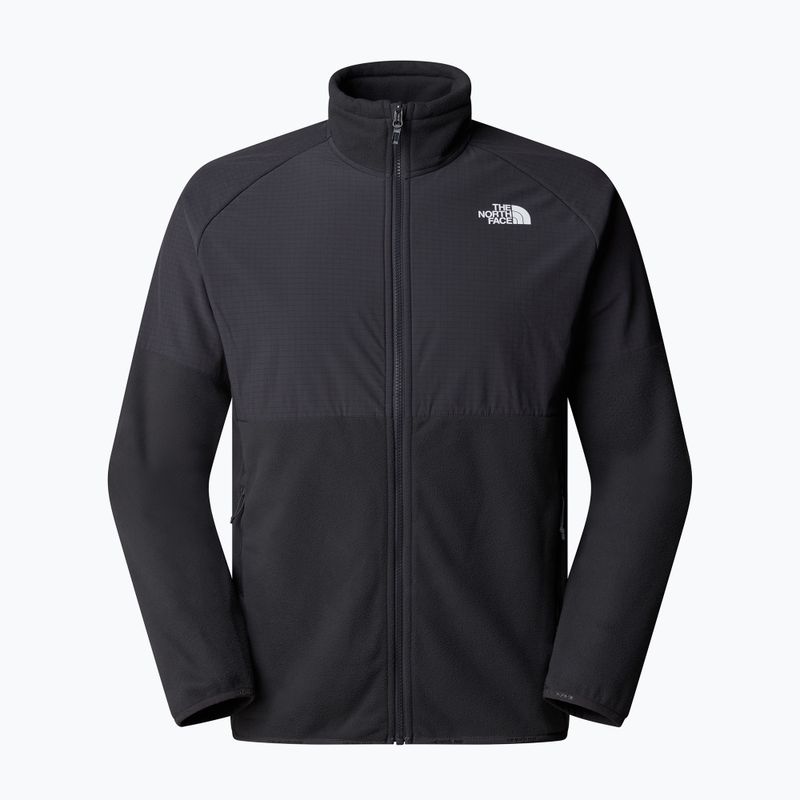 Pánska mikina The North Face Glacier Heavyweight Full Zip asphalt grey/tnf black 5