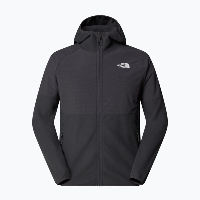 Pánska mikina The North Face Glacier Heavyweight Full Zip HD asphalt grey/black 5