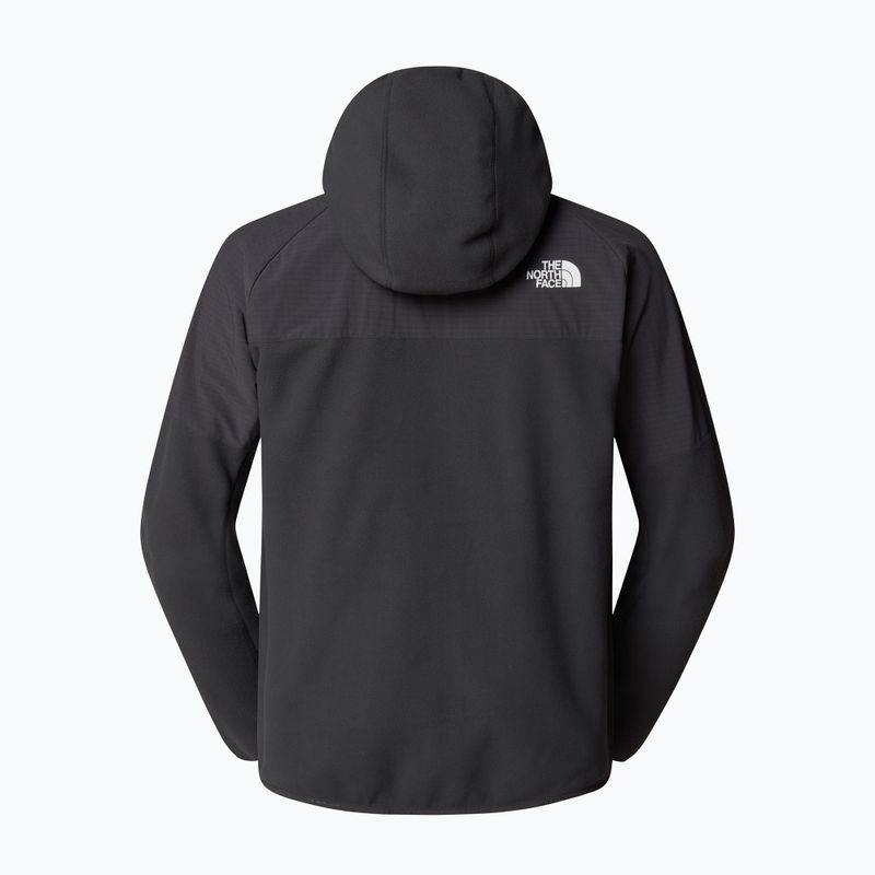 Pánska mikina The North Face Glacier Heavyweight Full Zip HD asphalt grey/black 6