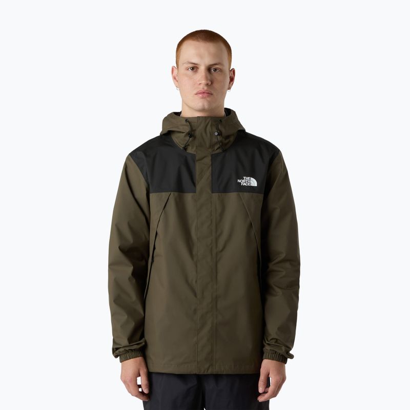 Pánska bunda do dažďa The North Face Antora new taupe green/ black