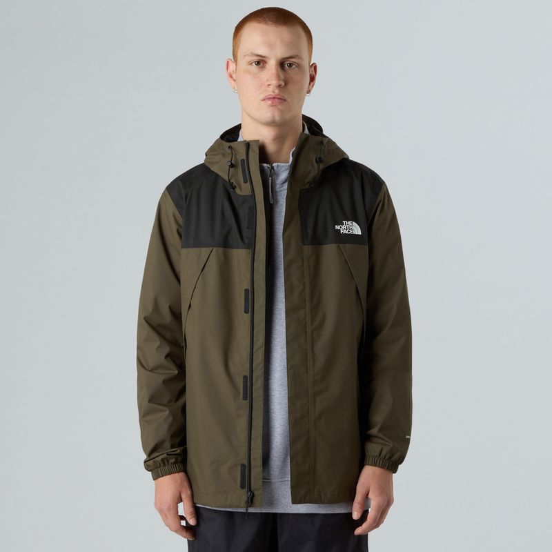 Pánska bunda do dažďa The North Face Antora new taupe green/ black 4