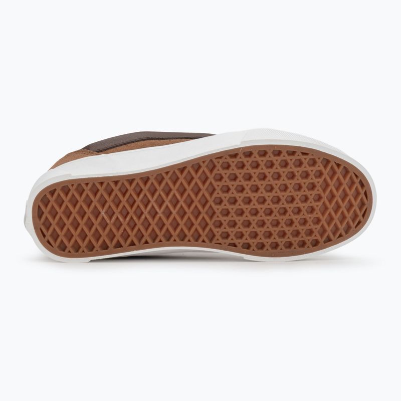 Vans Knu Skool semišové hnedé topánky 4