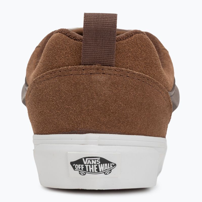 Vans Knu Skool semišové hnedé topánky 6