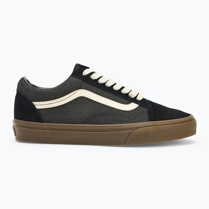 Vans Old Skool ťažké plátno čierne topánky 2
