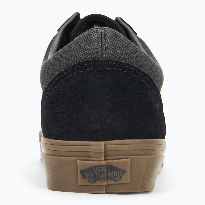 Vans Old Skool ťažké plátno čierne topánky 6