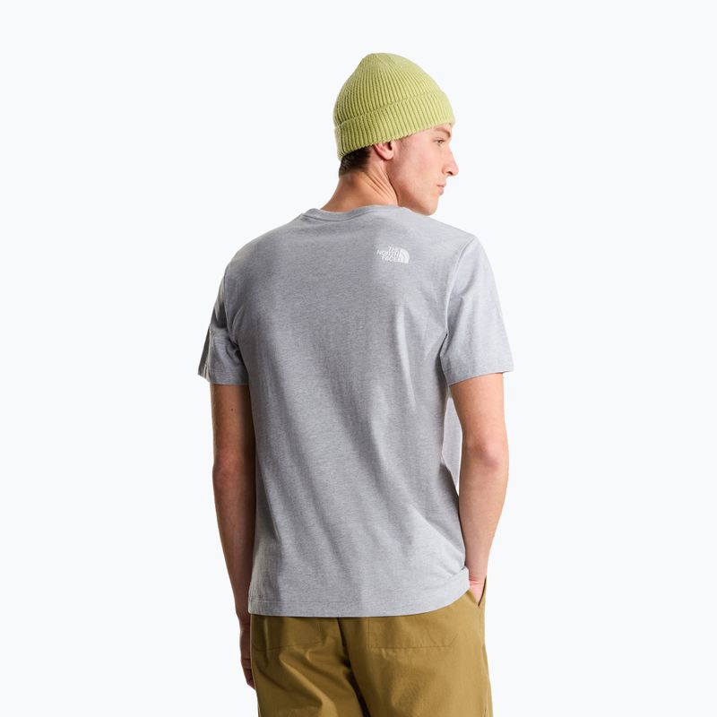 Pánske tričko The North Face Evolution Half Dome tnf pale grey heather 3