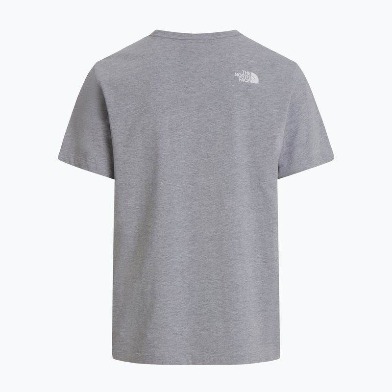 Pánske tričko The North Face Evolution Half Dome tnf pale grey heather 5
