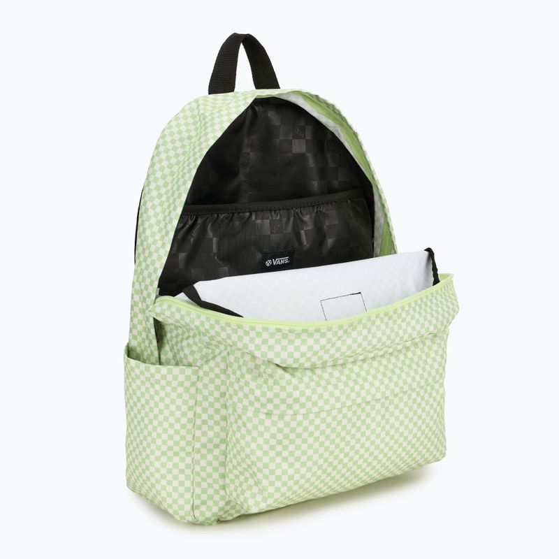 Vans Old Skool Check 22 l shadow lime mestský batoh 4