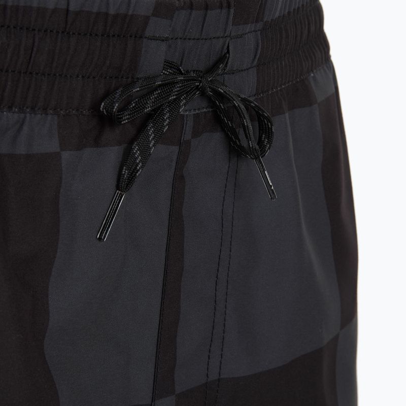 Pánske šortky Vans Primary Checkerboard Elastic Boardshort black/asphalt 4