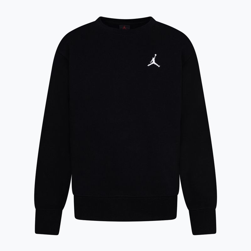 Detská mikina Jordan JDB Brooklyn Fleece Essential Crew black 4