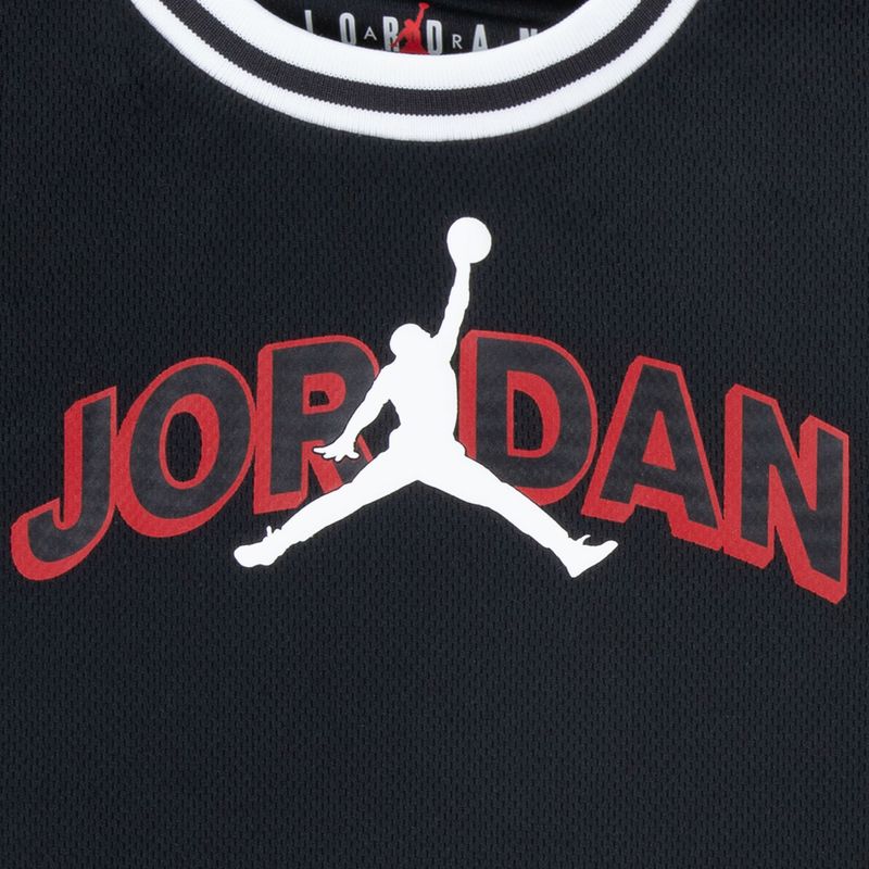 Detský komplet Nike Jordan Matching Taping Mesh gym red 3