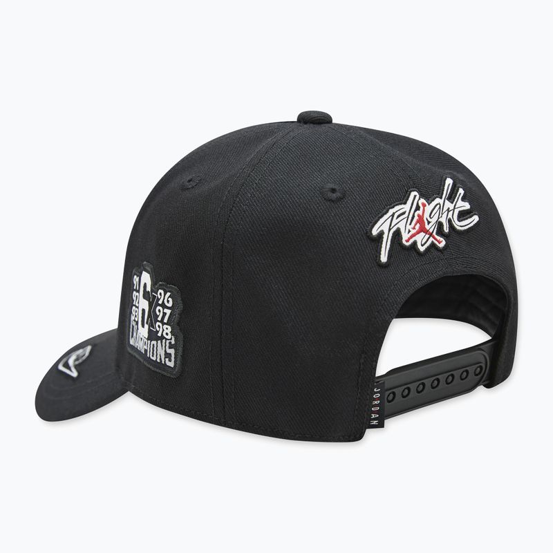 Detská šiltovka Nike Jordan Curve Brim black 2
