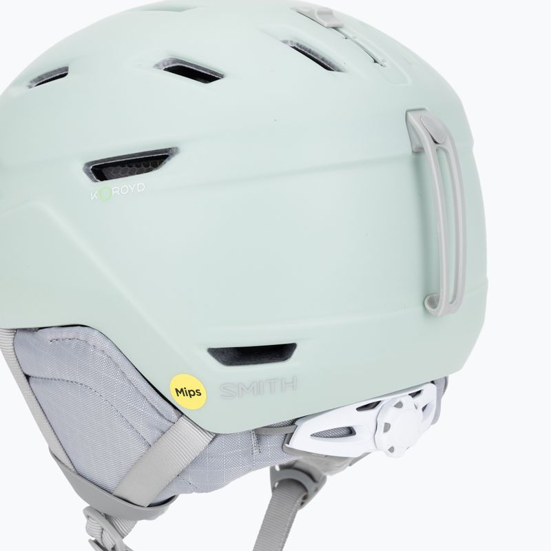 Lyžiarska prilba Smith Mirage MIPS matná alpine ice 8