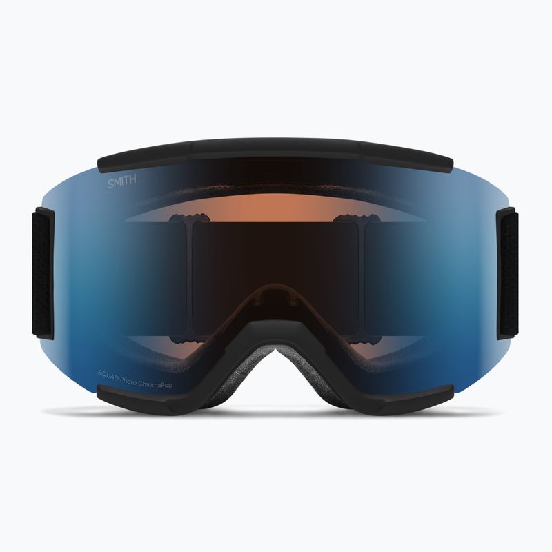 Lyžiarske okuliare Smith Squad black/chromapop pro photochromic blue mirror 2