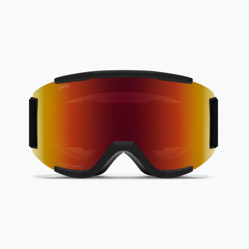 Lyžiarske okuliare  Smith Squad black/chromapop pro photochromic red mirror 2