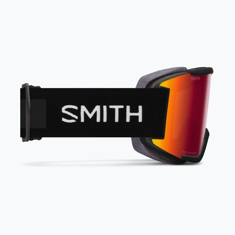 Lyžiarske okuliare  Smith Squad black/chromapop pro photochromic red mirror 3