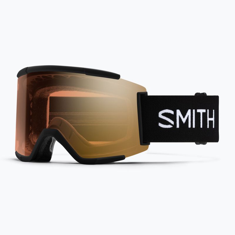 Lyžiarske okuliare Smith Squad XL black/chromapop pro photochromic gold mirror