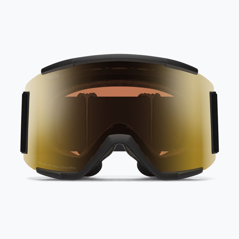 Lyžiarske okuliare Smith Squad XL black/chromapop pro photochromic gold mirror 2