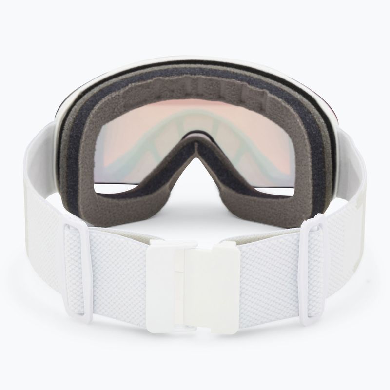 Lyžiarske okuliare Smith Moment white vapor/chromapop pro photochromic red mirror 3
