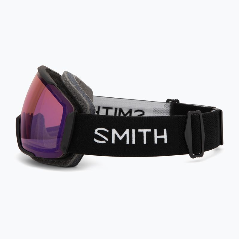 Lyžiarske okuliare Smith Sequence OTG black/chromapop pro photochromic blue mirror 4