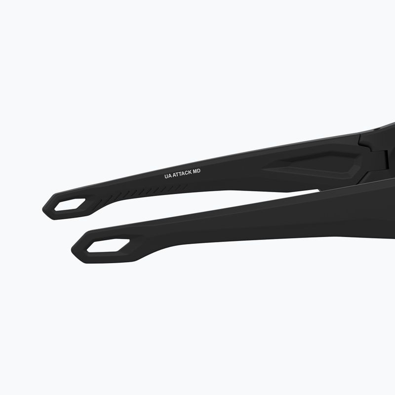 Pánske slnečné okuliare Under Armour Attack MD S3 matná čierna/sivá polarizované oleofóbne 8