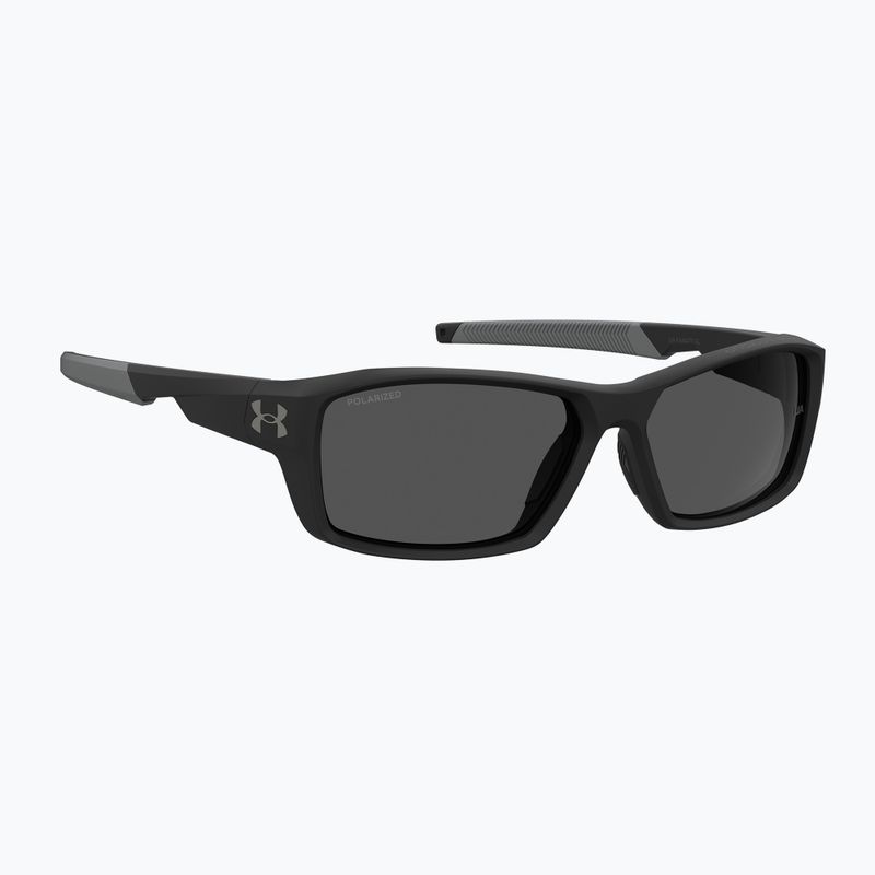 Pánske polarizačné slnečné okuliare Under Armour Fanatical S3 matte black/grey
