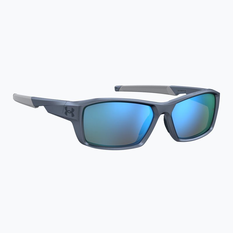 Under Armour Fanatical S3 sivomodré/modré viacvrstvové pánske slnečné okuliare