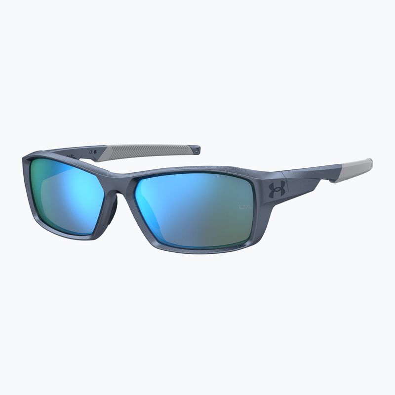 Under Armour Fanatical S3 sivomodré/modré viacvrstvové pánske slnečné okuliare 2