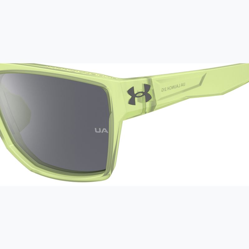 Pánske slnečné okuliare Under Armour Launch 2/G S3 green crystal/silver mirror 7