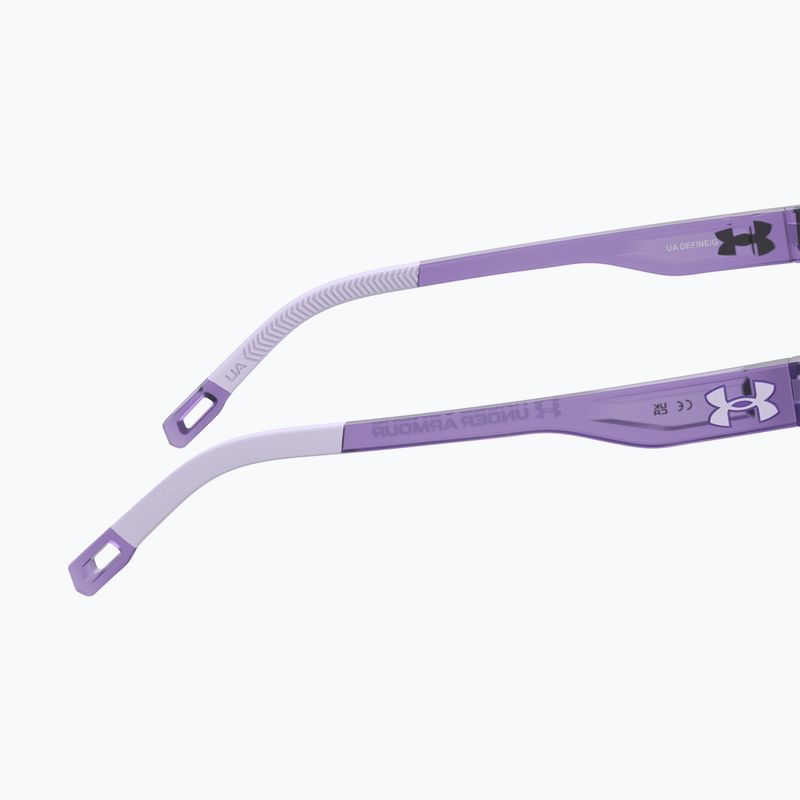Viacvrstvové pánske slnečné okuliare Under Armour Define/G S3 matná fialová/zelená 8